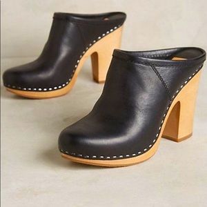 NIB Dolce Vita Ackley Clog Black Leather Sz9.5